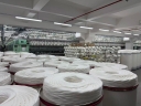 High Elastic Eco-Friendly 28S/2 Core Spun Fancy Yarn Ecru Raw White Undyed 50% Viscose 28% Nylon 22% PBT vortex Spinning